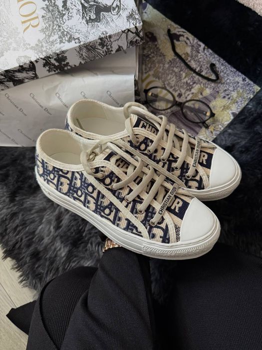 Жіночі кеди Dior B23 White Grey