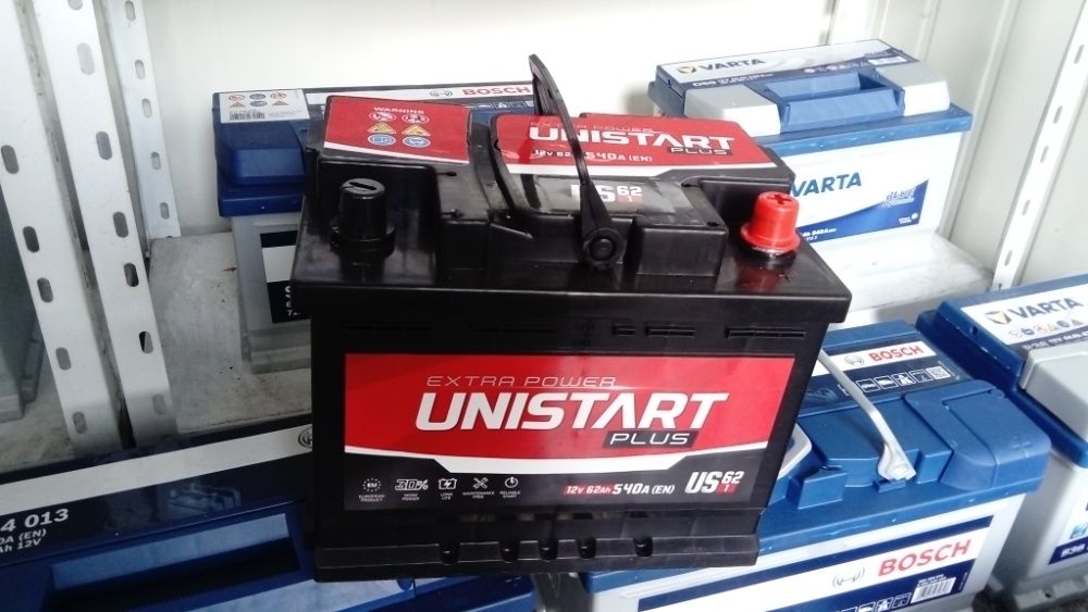 AKUMULATOR UNISTART ( JENOX ) 60 62 62AH 540A Warszawa Bielany