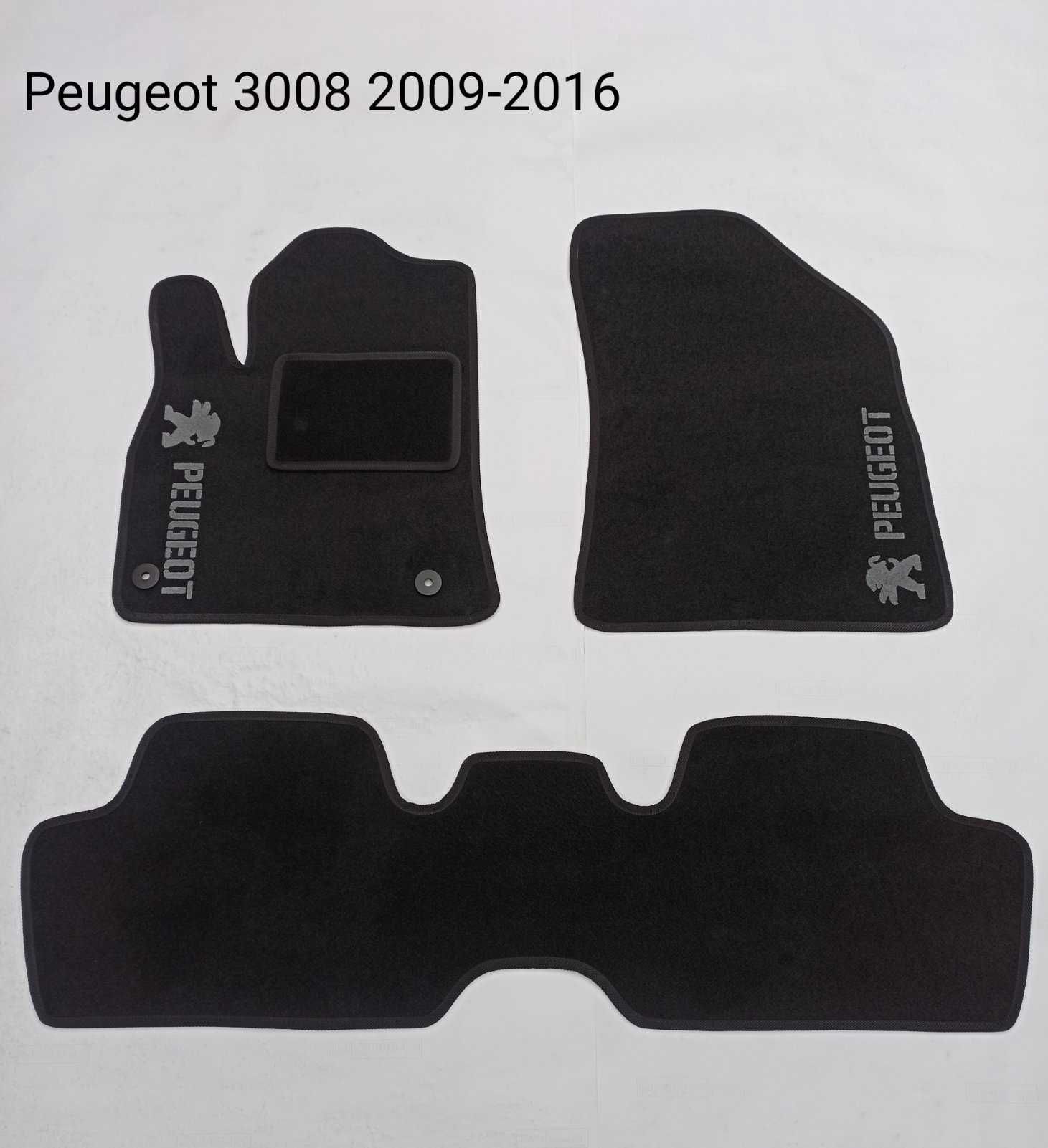 Коврики автомобільні  Peugeot 107 308 3008 408 508 5008