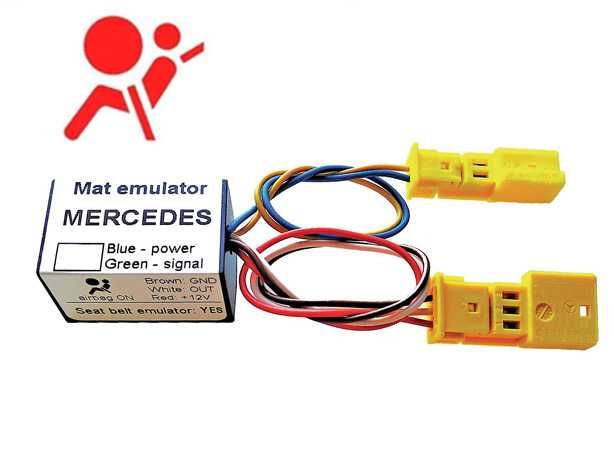 Emulador Esteira AirBag +Cinto Mercedes C220 W203 W209 (NOVO)