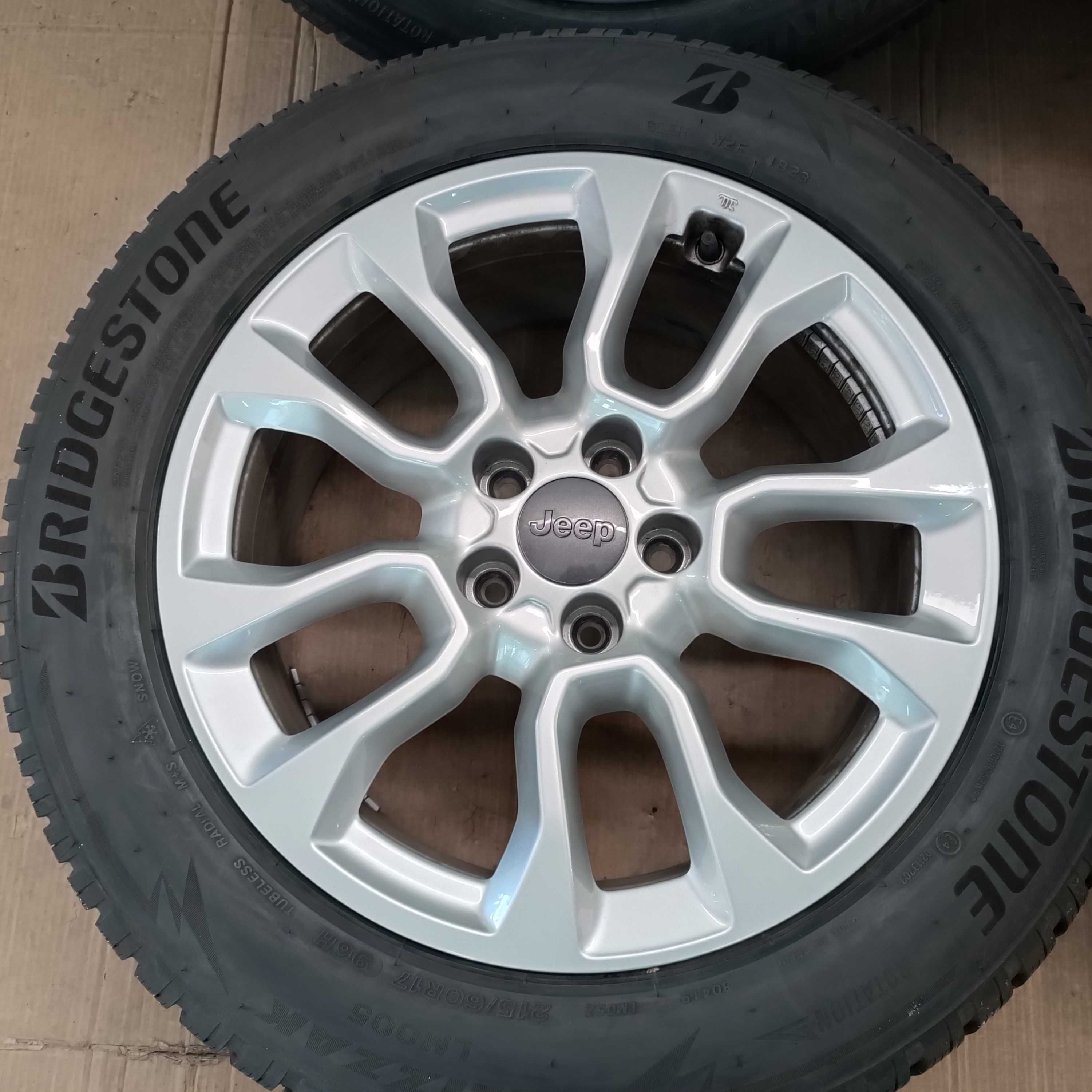 Koła Zimowe Felgi 17" 5x110 JEEP Compass Renegade 215/60/R17