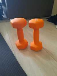 Par de halteres de neoprene 3KG - Pair of Dumbbells