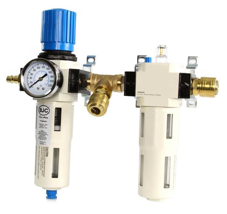 Фильтр воздуха 1/2, регулятор давления, блок підготовки повітря M80645