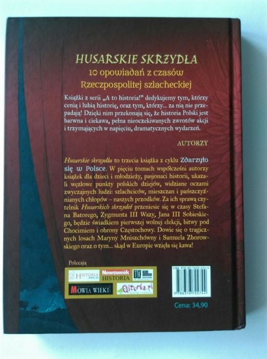 Książka Husarskie skrzydła