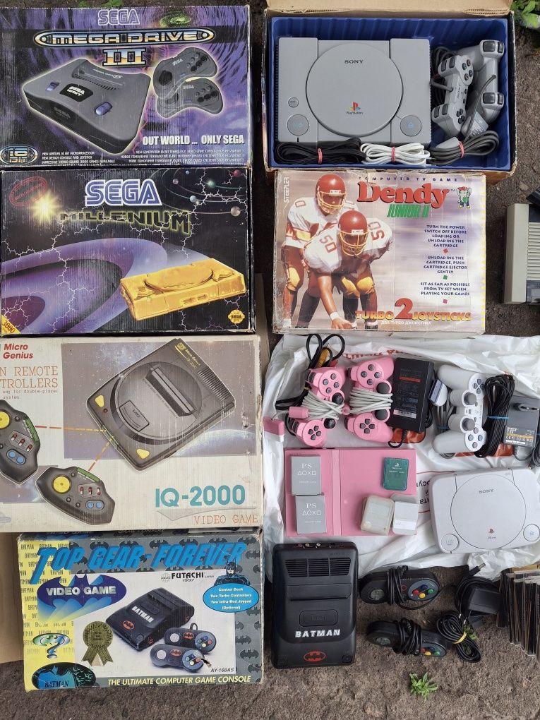 Ігрові приставкі Sega Dendy Playstation Micro Genius, денди сега
