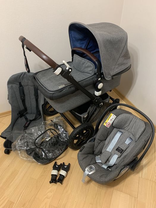 Коляска Bugaboo Cameleon 3 Limited Edition grey melange з Автокріслом