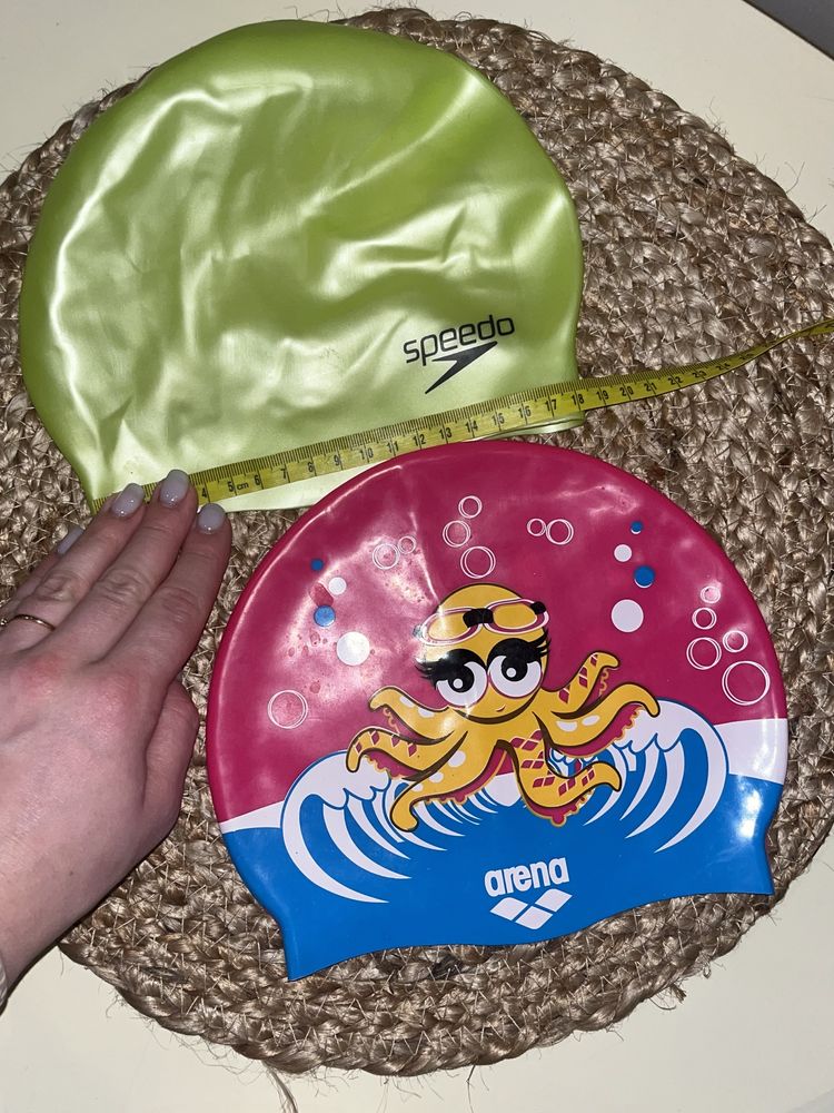 Шапочки для плавання дитячі