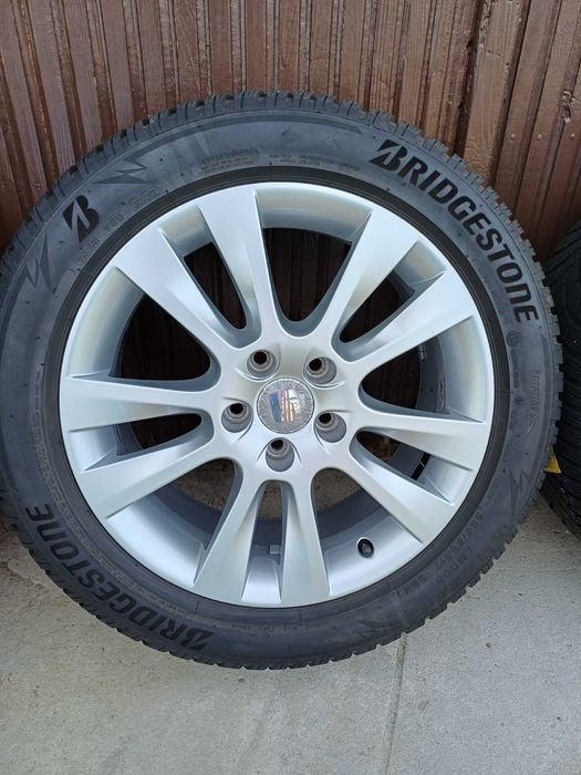 Koła zimowe Seat 17 7J ET39 225/50 R17 Bridgestone Blizzak LM005