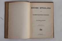 Książka przedwojenna szwedzka - nauka języka - Svensk Spraklara