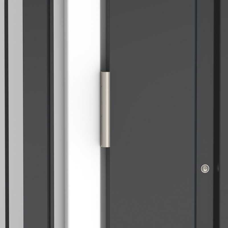 Domek narzędziowy, rowerowy stalowy 2,05m² zestaw kotwiący DURAMAX