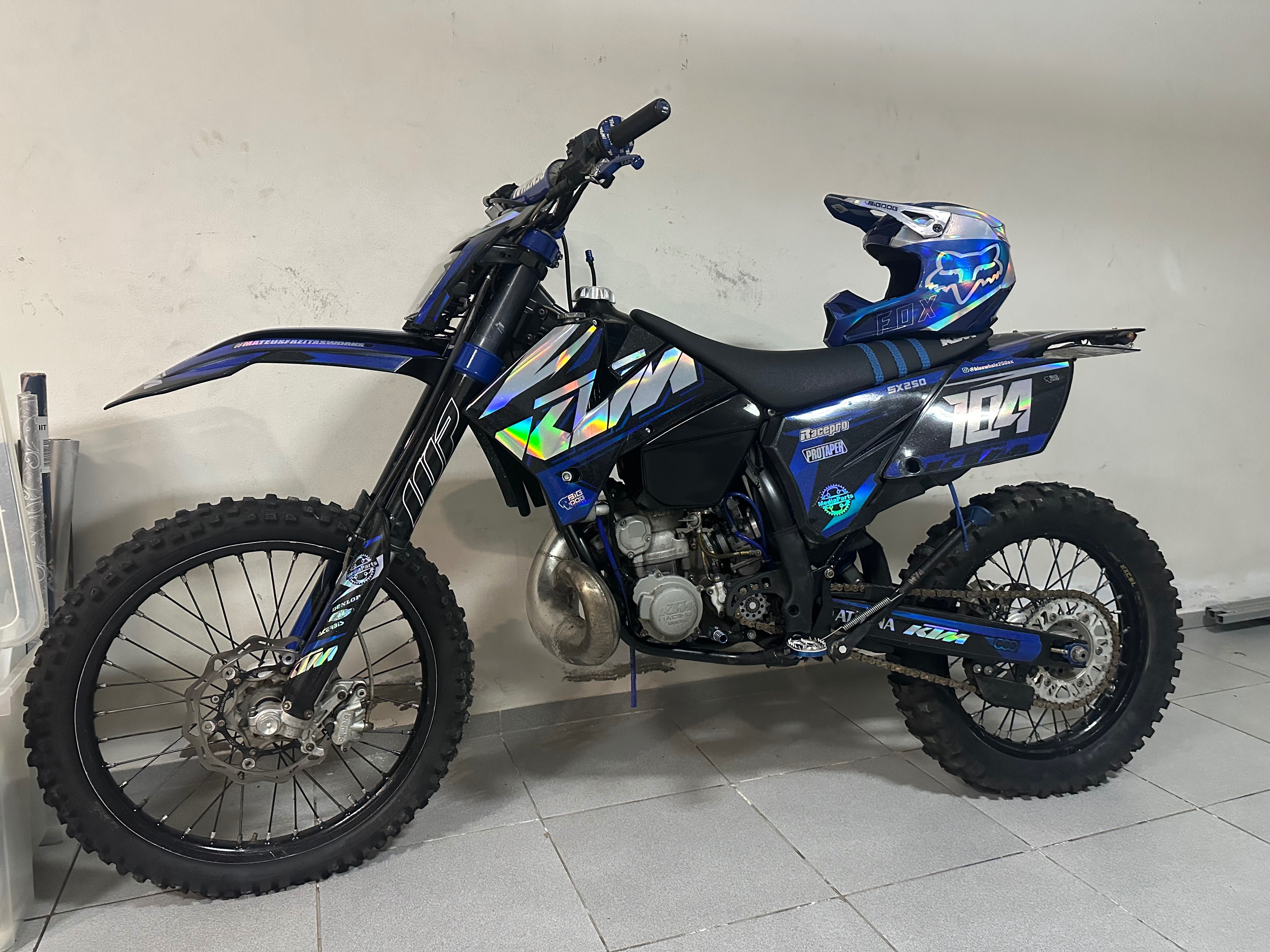 KTM 250 EXC 2 tempos