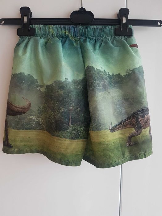 Nowość 2025:) szorty kąpielowe dinozaury H&M roz 122/128