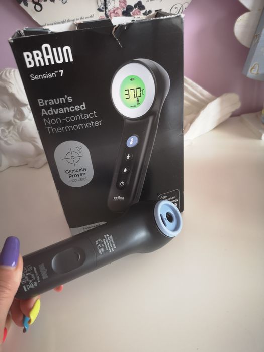 Termometr  bezdotykowy elektroniczny Braun Advanced Non Connect