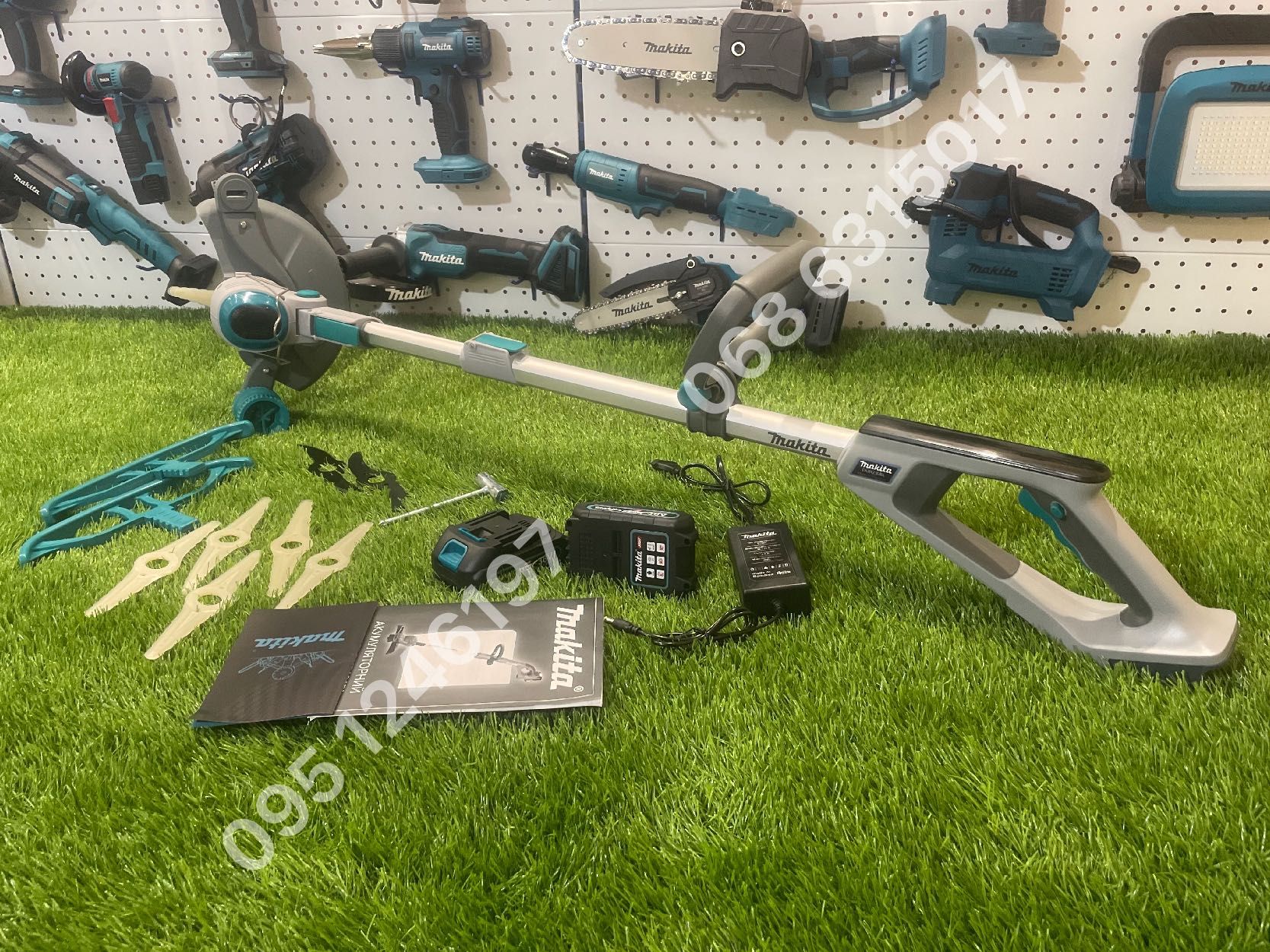 Акумуляторная косилка Триммер Makita DUR230BL 36V кусторез коса с АКБ