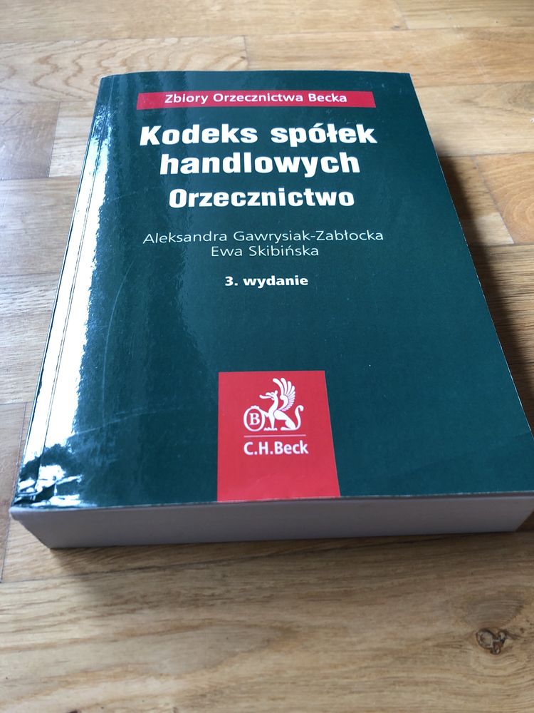Kodeks spółek handlowych. Orzecznictwo