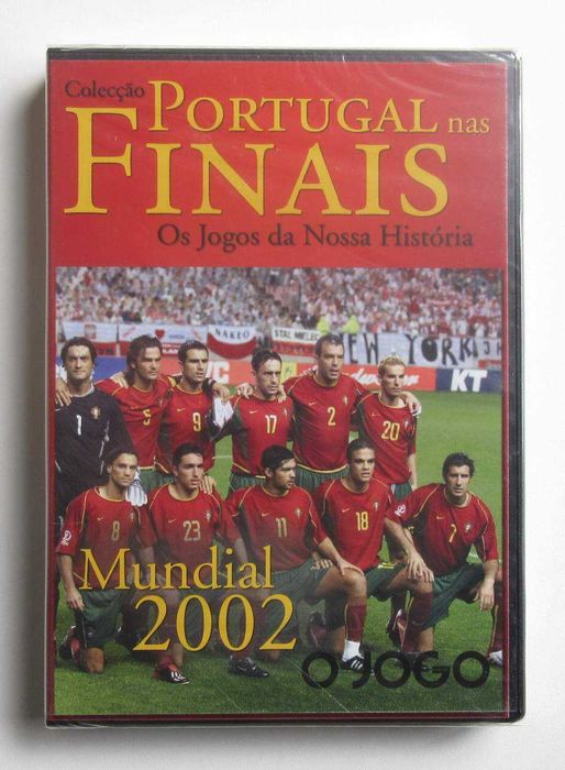 PORTUGAL NAS FINAIS - Mundial De 2002 (DVD Novo / Selado)