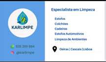 LIMPEZA E HiGIENIZAÇÃO SOFÁS, Cadeiras,Tapetes,Colchões e Ambientes.