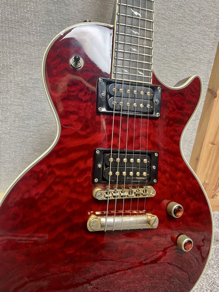 Epiphone Les Paul Prophecy custom GX (pickupy: gibson dirty fingers)