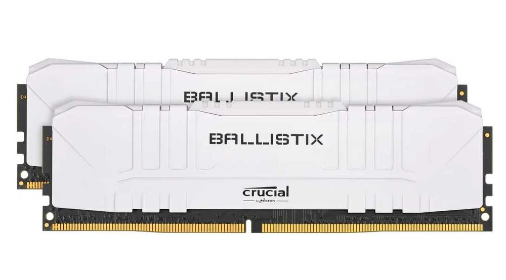 (~62$) Crucial Ballistix 16GB; 2x8GB; DDR4, 3600MHz, White
