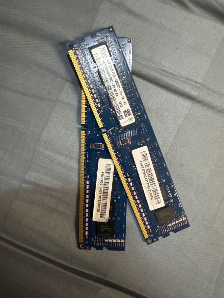 8GB KIT (2 X 4 GB) DDR3 RAM