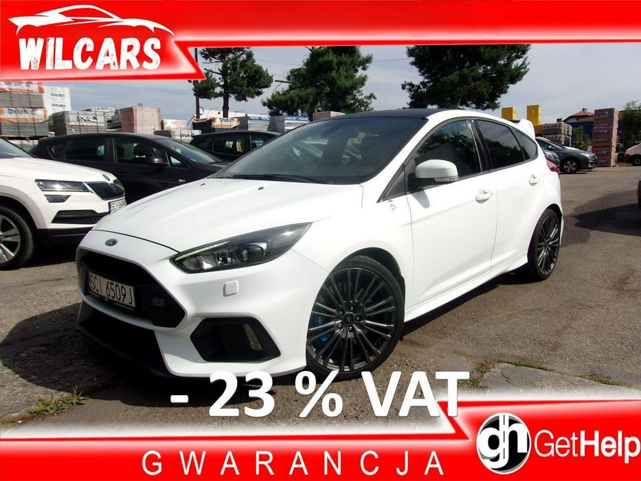 Ford Focus RS, Klimatronic, Recaro, Podgrz. fotele + kierownica, Salon PL