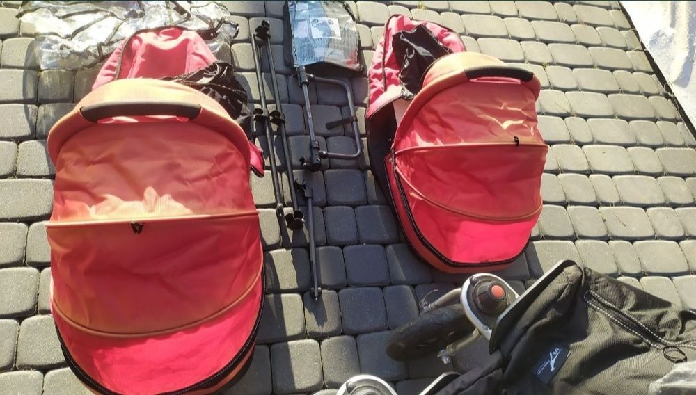 Wózek podwójny, rok po roku TFK Twinner Twist Duo