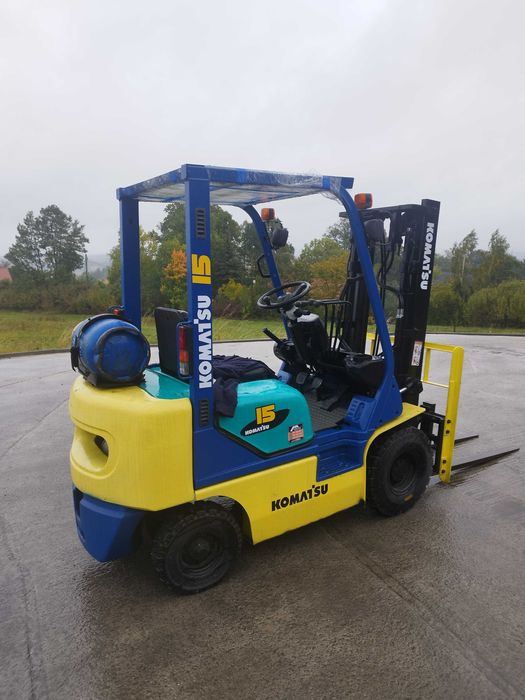 Wózek widłowy Komatsu 1.5 t LPG pozycjoner