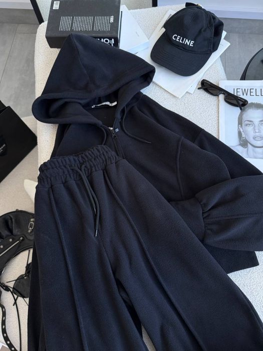 Теплый стильный костюм женский флисовый р.42-48