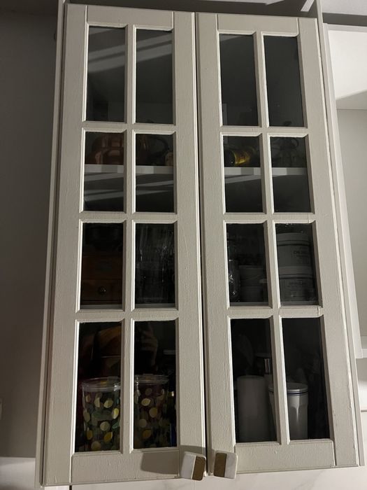 fronty gurny IKEA Bobdyn– 100 × 30 cm, szkło