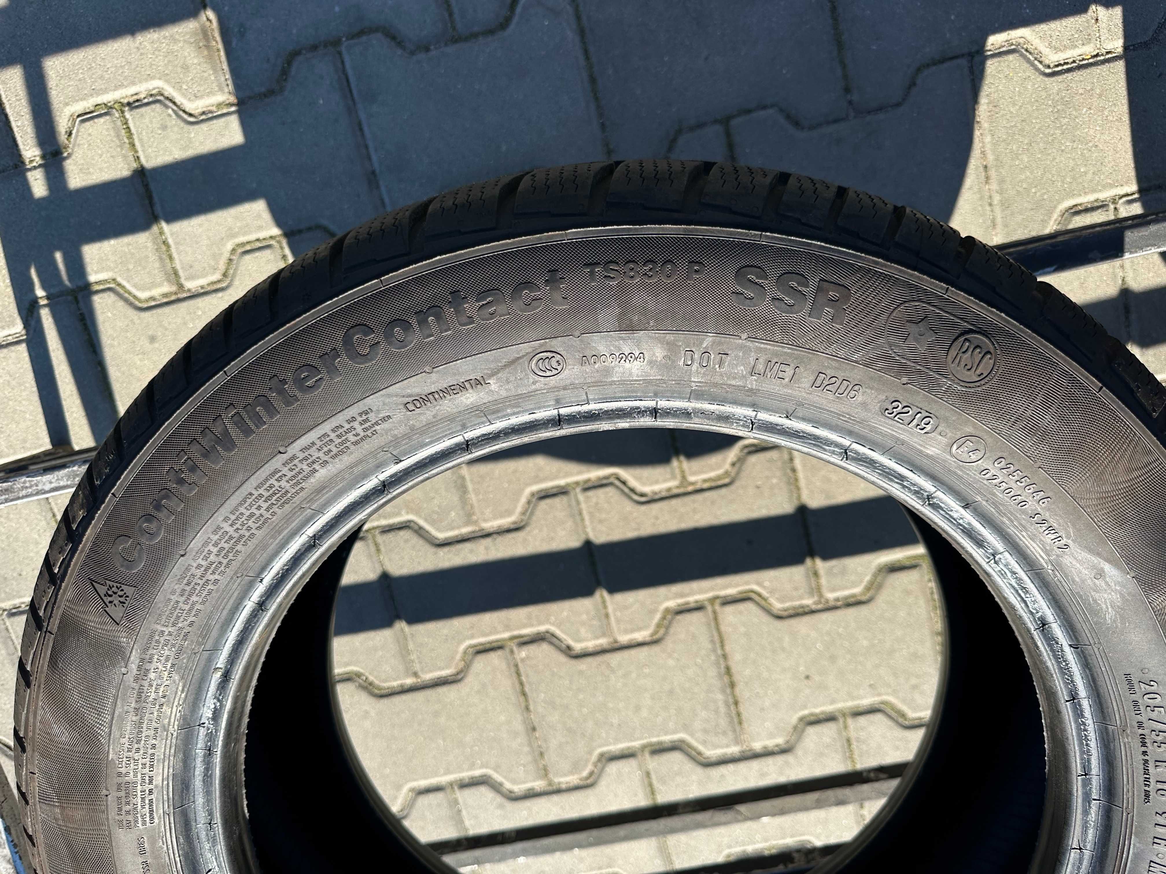 205/55r16 Continental ContiWinterContact TS830p RSC / komplet zima