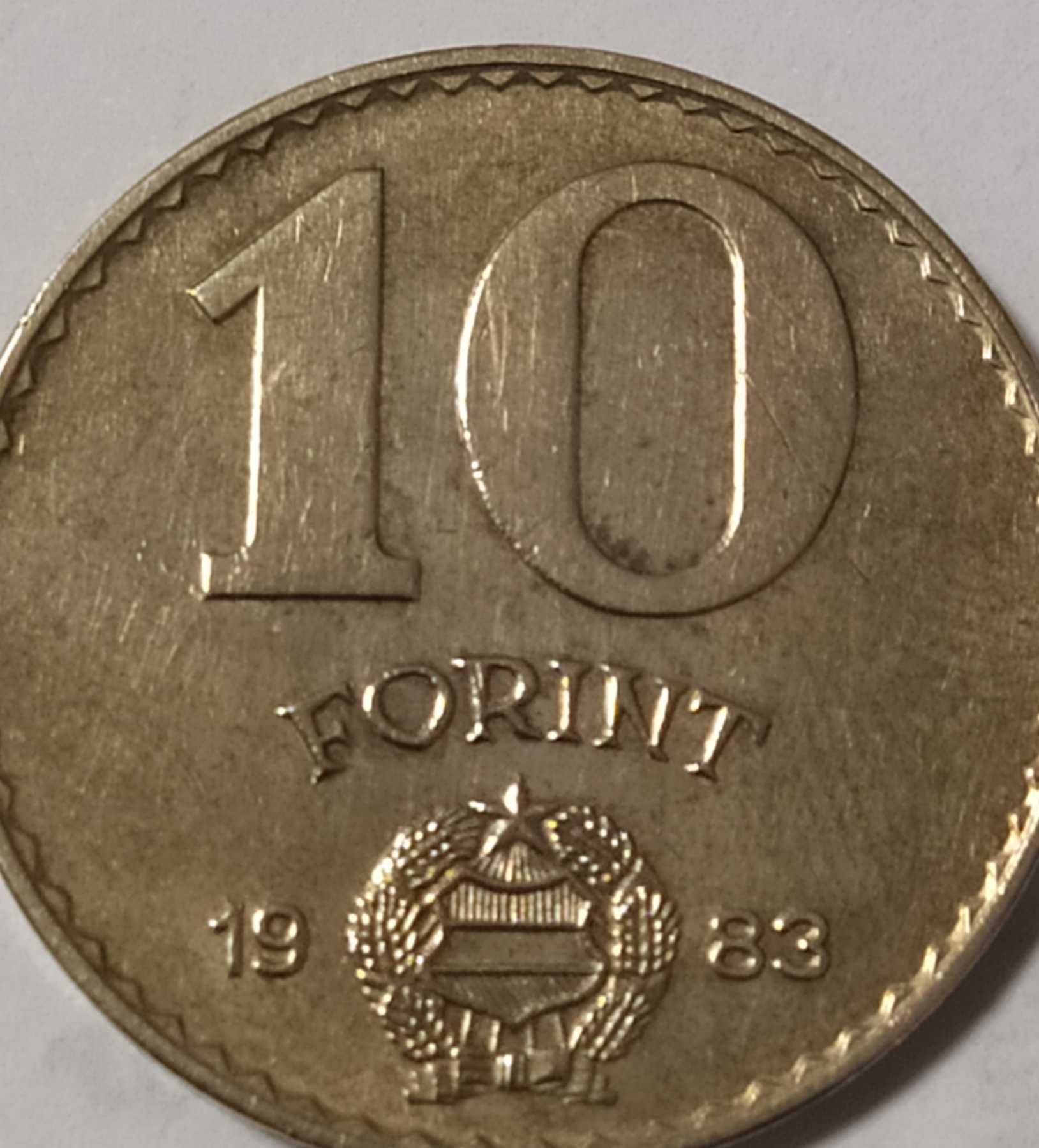 8)  10 Forint Węgry.