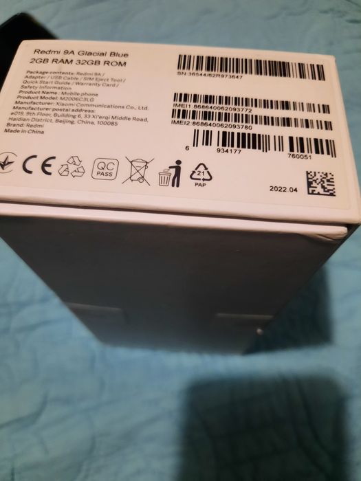 Telemovel Redmi 9A