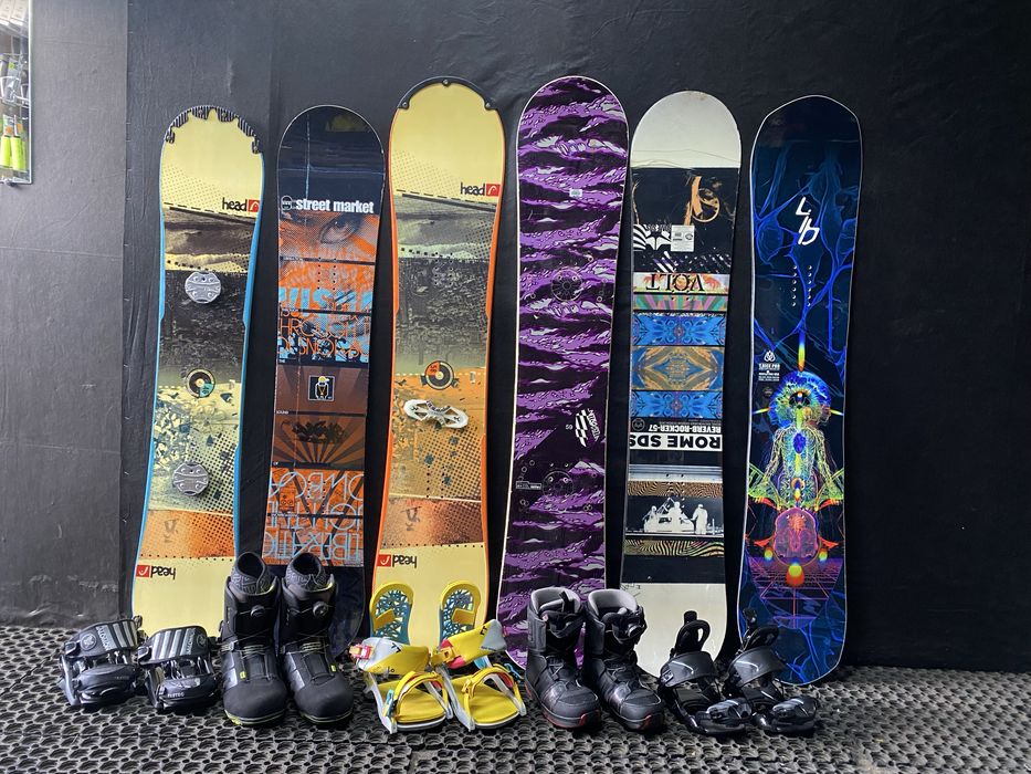 Сноуборди б/в обслужені