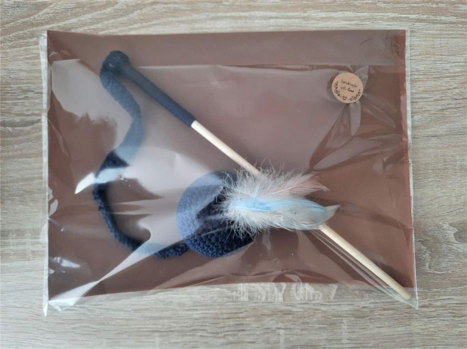 Zabawka dla kota wędka