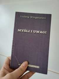 Myśli i uwagi Ludwig Wittgenstein
Filozoficzne myśli