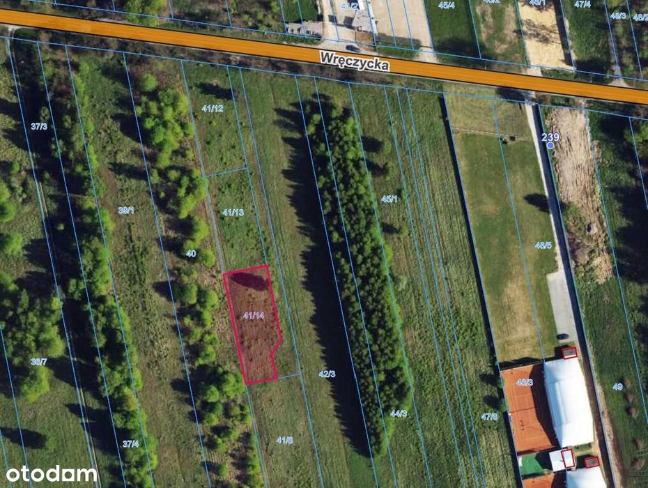 Działka, 790.0 m², Częstochowa