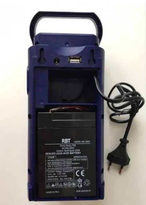 Ліхтар з павербанком Almina/24Led 30000mАг