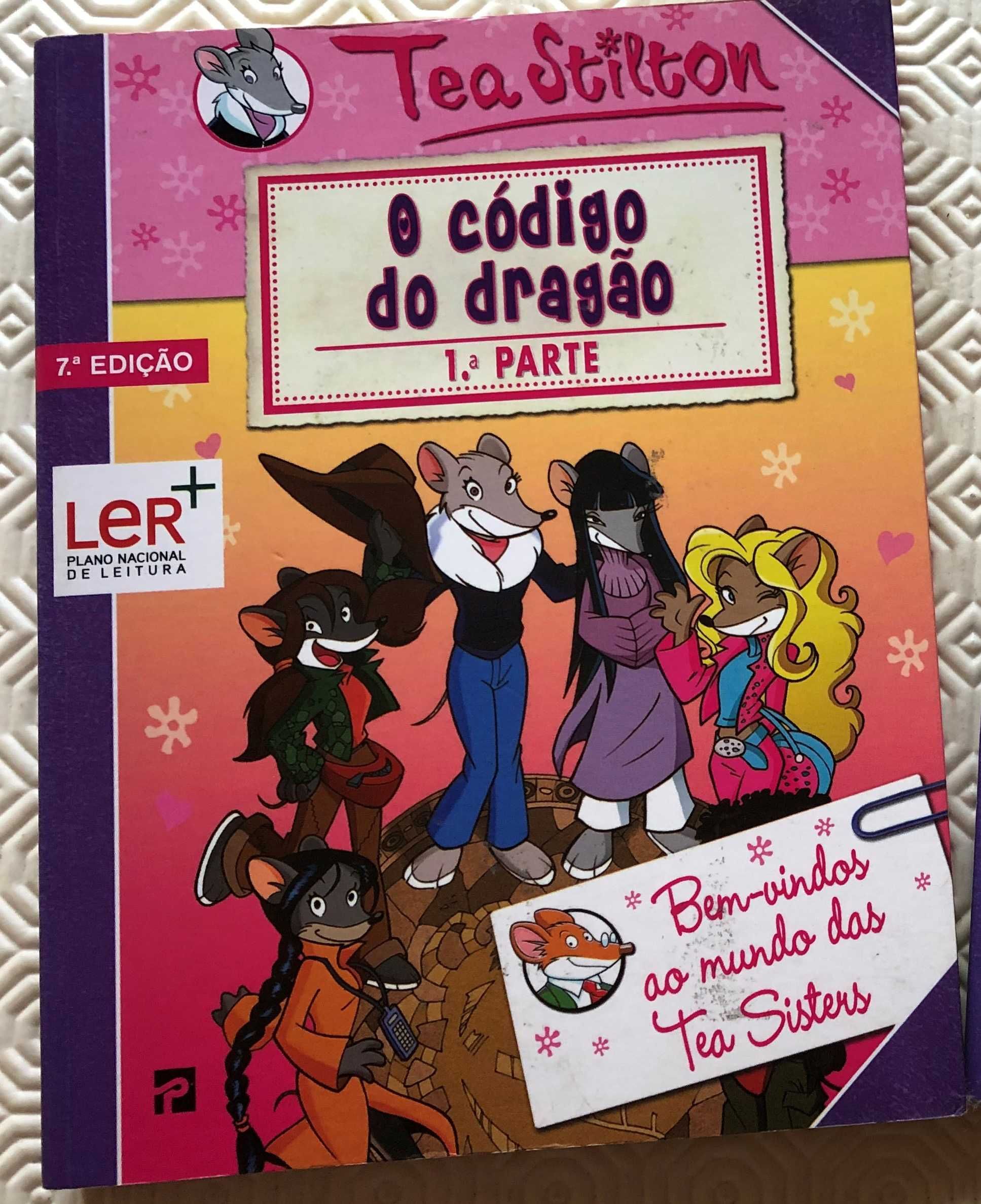 Livros Geronimo e Tea Stilton + Disney histórias clássicas/crianças