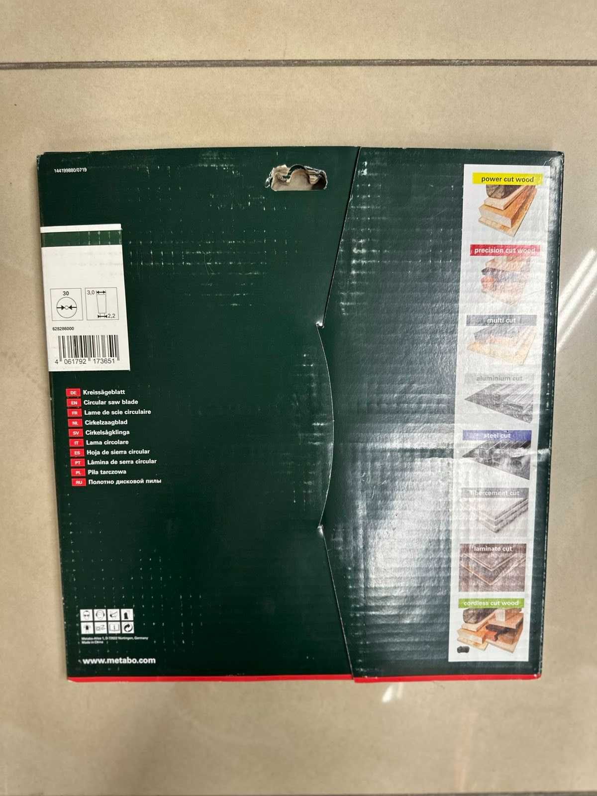 Пильный диск Metabo Multi cut Classic HW/CT 305х30 мм 80 зубьев