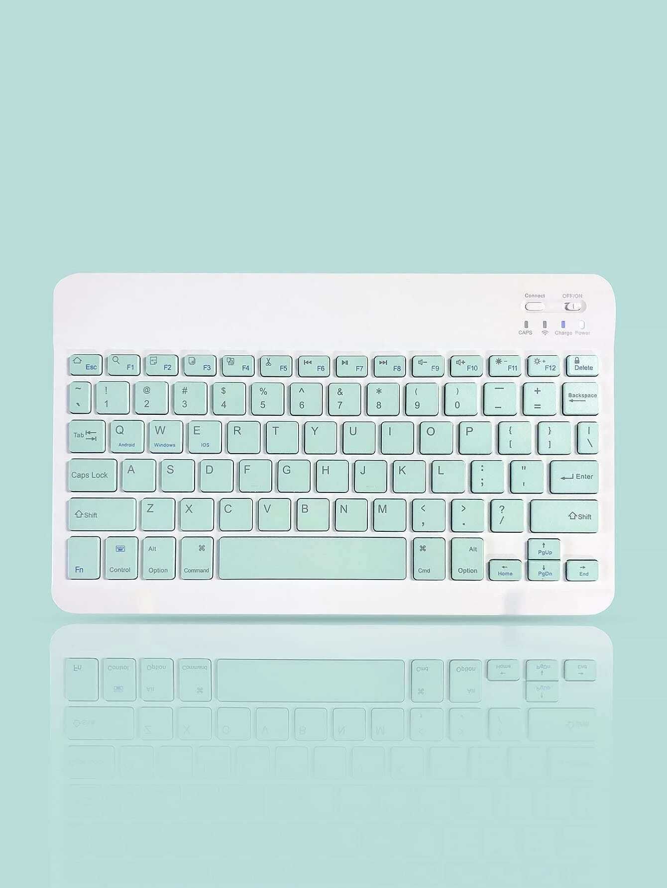 Etui z Klawiaturą Bluetooth do Apple iPad Air 4 / 5 - 10.9" - Miętowy