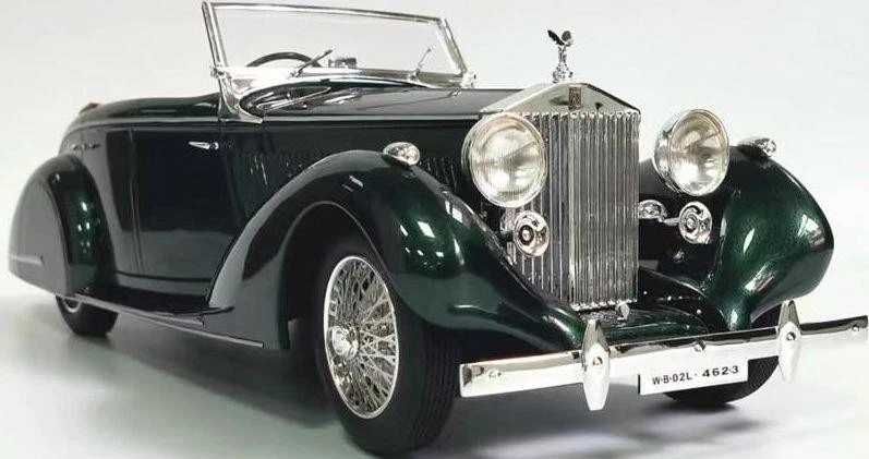 Rolls Royce GURNEY NUTTING + 1/18 + CULT + Resina + Portes grátis