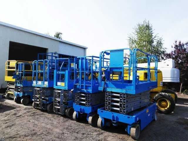 Wynajem Podnośnik koszowy nożycowy teleskopowy Głogów Lubin Polkowice