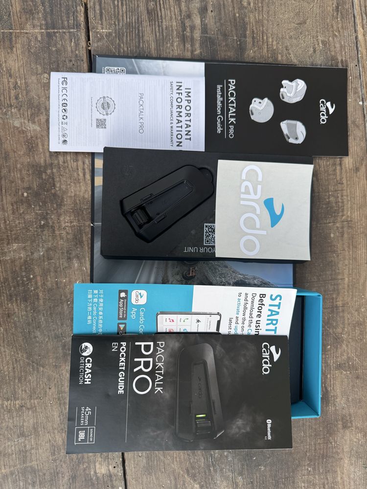 Cardo Packtalk Pro intercomunicador