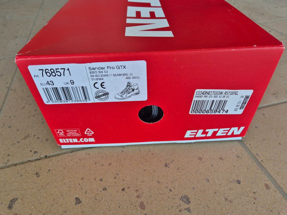 Buty robocze Elten Sander Pro Gtx S3