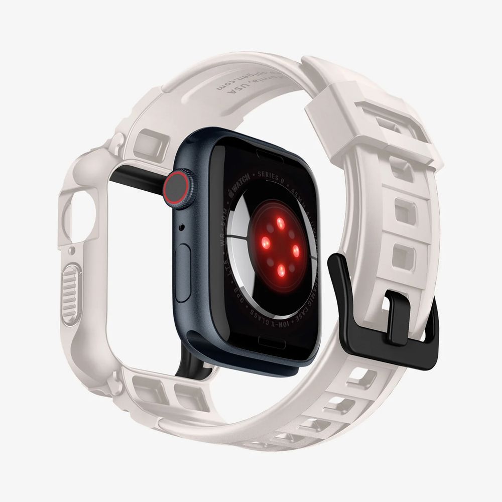 Чехол Spigen для Apple Watch и ремешок для Apple Watch 9/8/7/6