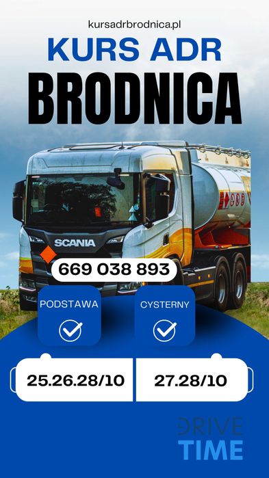 Kurs ADR  Doradca ADR i RID   Rozliczanie Czasu Pracy Kierowców