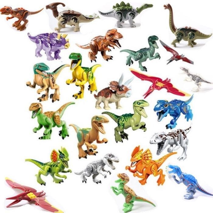 Jurassic world dinozaur 24 figurki