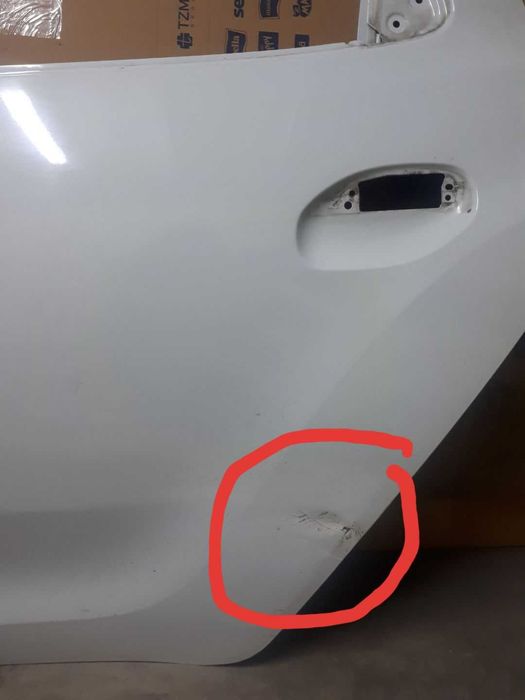 Drzwi tylne lewe Dacia Duster 2020