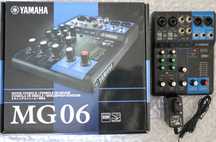 Mesa de Mistura Yamaha MG06