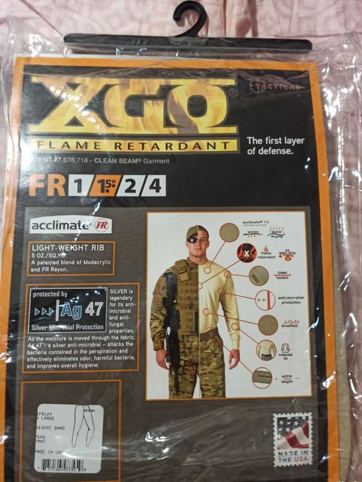 Легка вогнестійка термоблизна XGО® FR Phase 1 Made in USA